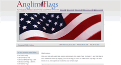 Desktop Screenshot of anglimflags.com